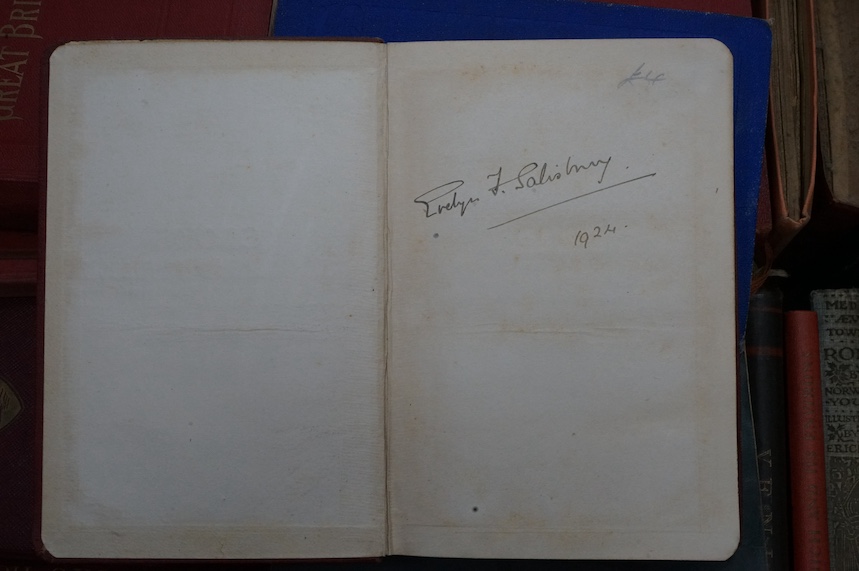 European Guides - including some 14 Baedekers (mostly earlier 20th cent.); other Paris & Continental guides (dates as above); mostly original cloth bindings; together with a few Paris plans (43)